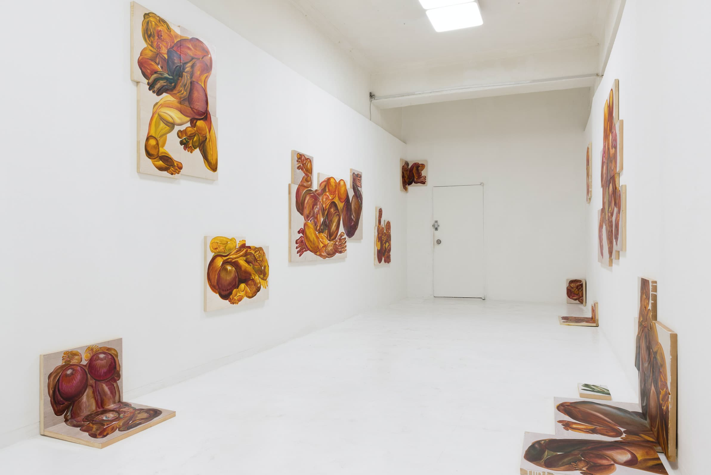 <Bulging Scenery-불거지는 풍경> 전시전경, 공간형, 2019